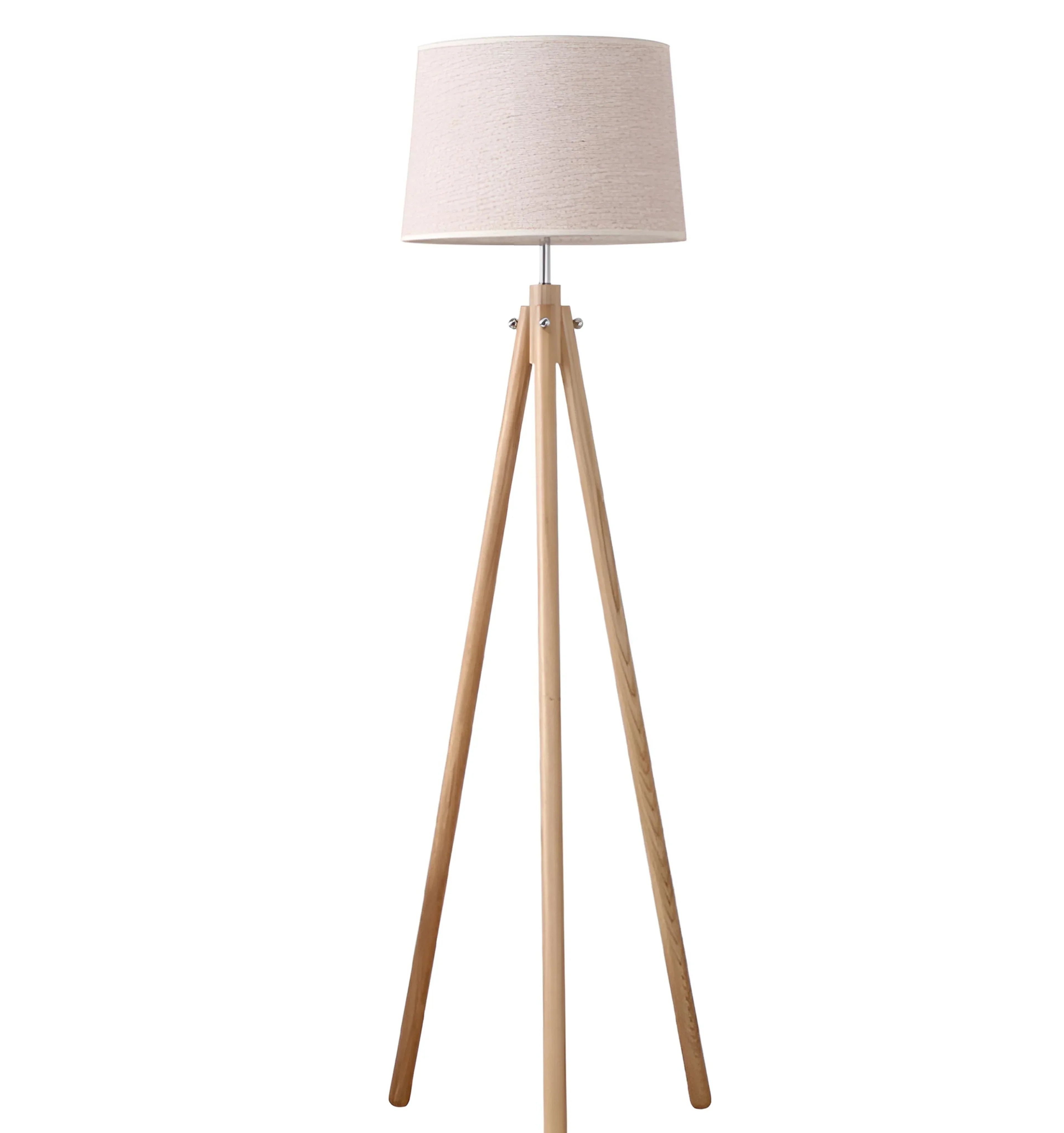 Wooden Tripod Floor Lamp - Auraolight